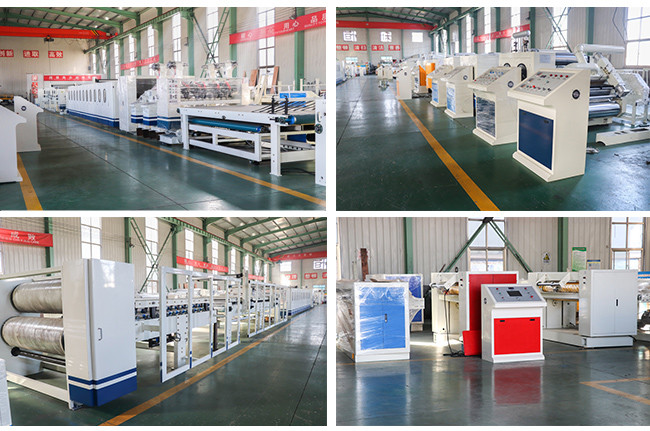Hydraulic Stand Corrugated Board Production Line 1800mm Width