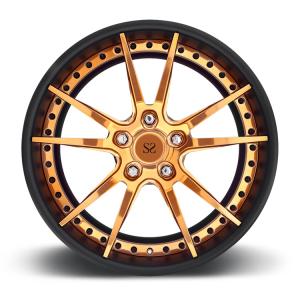 China 21inch Rims Polish Customized 2-PC Forged Alloy Rims For Camaro/ Rim 20&quot; Forged Wheels wholesale