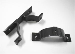 China Aluminum Metal Stamping Parts Bracket ISO9001 Approved ANSI Standard Black wholesale
