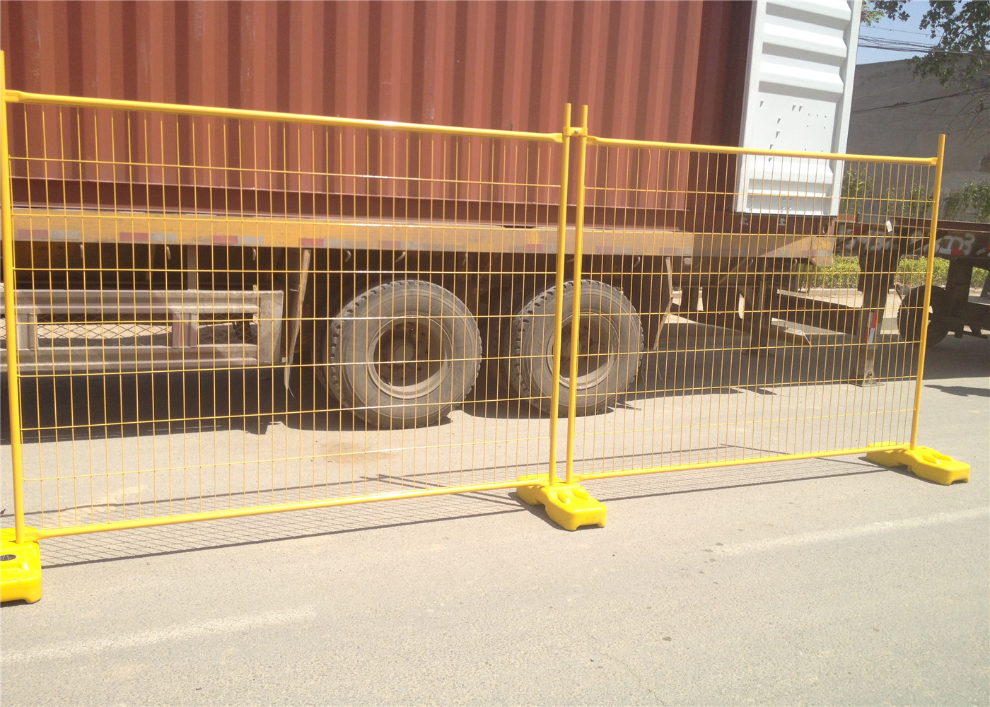 50mm*150mm anti climb mesh temp fence panels OD 38mm tubing wall thick 1.5mm full hot dipped galvanized to be 42 microns