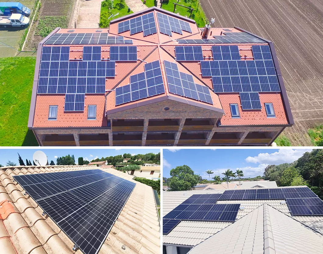 Risen Ja Trina Jinko Longi Perc Half Cell 400w 450W 500w 550W 600w Solar Panel Bifacial Solar Modules Bifacial Solar Panel