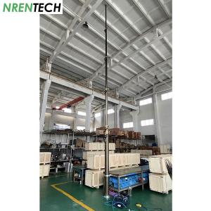 China 12m pneumatic telescoping mast for mobile surveillance cctv wholesale