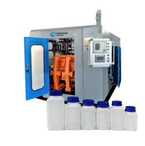 China Single Head Extrusion Blow Moulding Machine 100kg / H Plastic Round Bottles wholesale