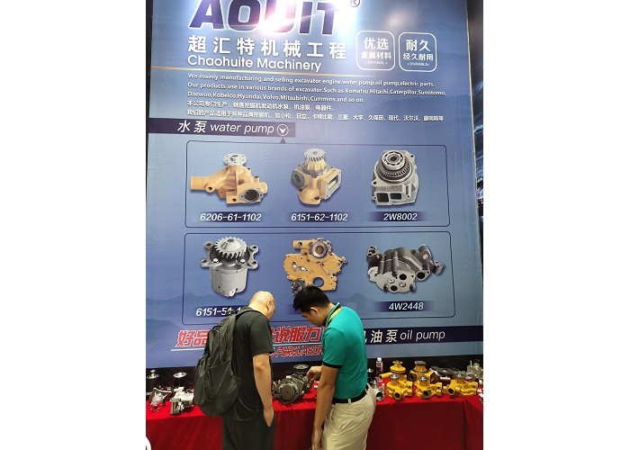 6D34 Engine Coolant Water Pump ME993520 For Excavator