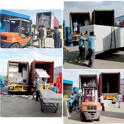 PP Horizontal Powder Coating Line Aluminium Powder Coating Plant CE