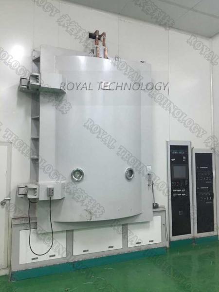 Vertical Orientation Vacuum Metallizer Acrylic Chromed Automotive Logo