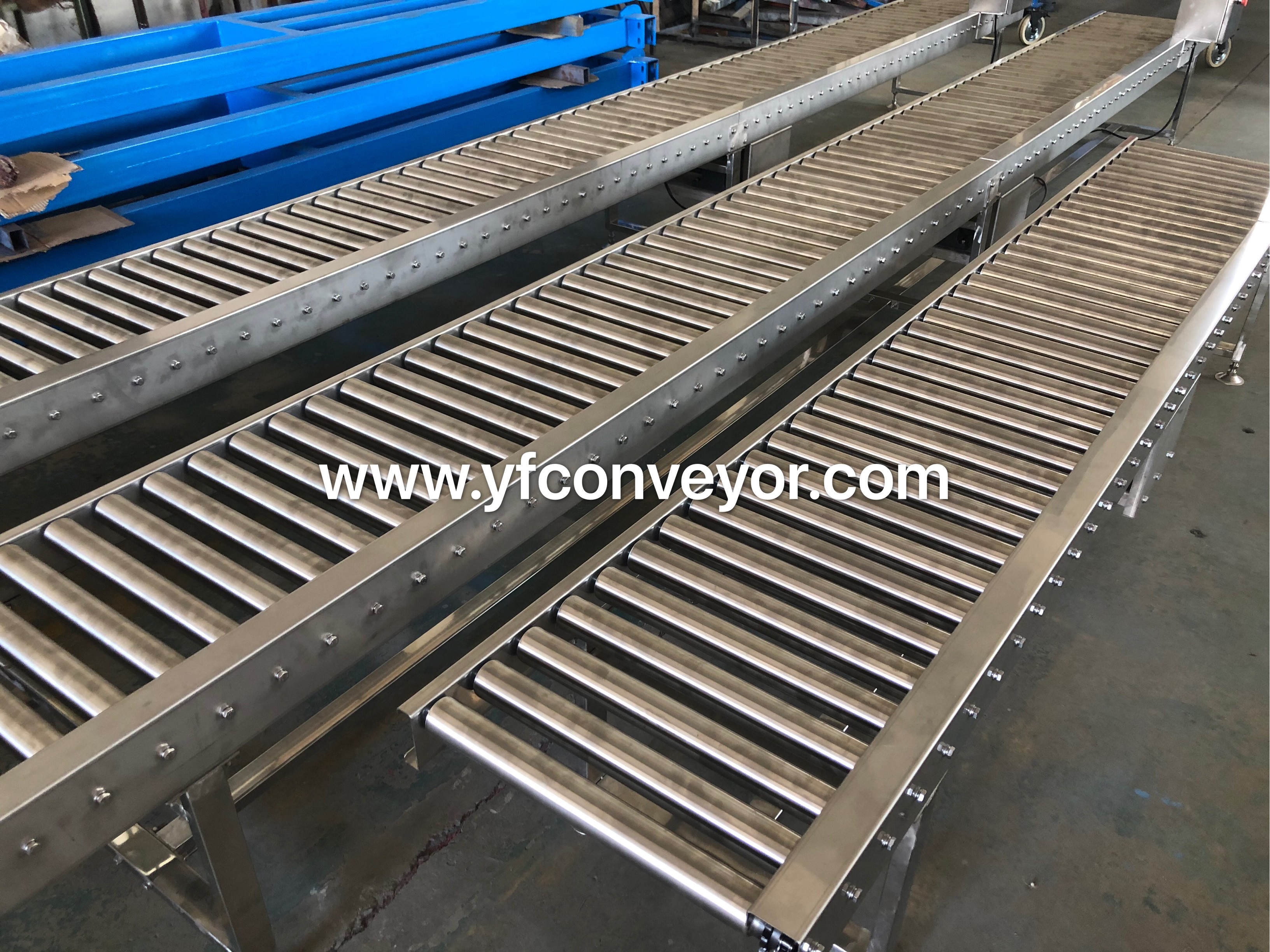 Factory Custom Powered Roller Conveyor Systems/Roller Conveying Machine