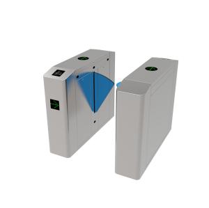 China Metro Station Rfid Stainless Steel Turnstiles RS485 Face Recognition on sale
