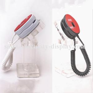 China 20cm Cable Magnetic Acrylic Security Display Holder For Mobile Phone wholesale
