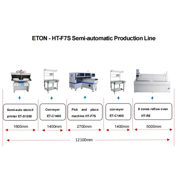 led tube machine for 34 heads high speed SMT pick and place machine