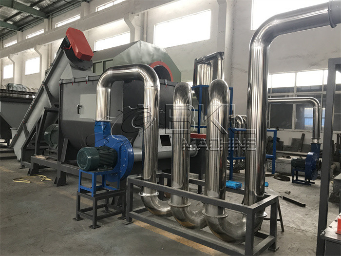 Thermal 15Kw Plastic Recycling Lines 219mm Pipe Drying Equipment
