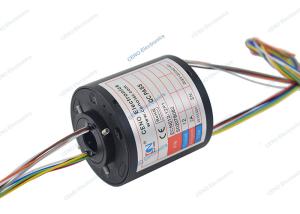 China 300RPM 380V Electric Power Slip Ring With Through Hole Size 12.7mm wholesale
