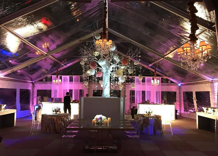 Outdoor Luxury 30x50m Clear Span Tent For Wedding Party