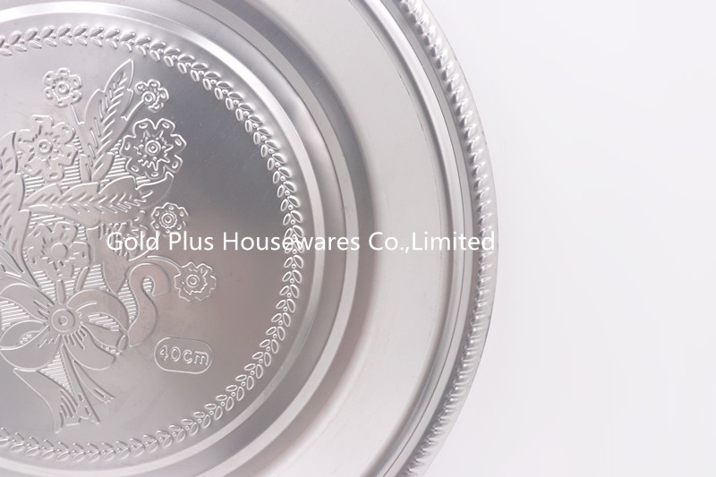 Chromatic 0.025cbm 30cm Stainless Steel Round Tray