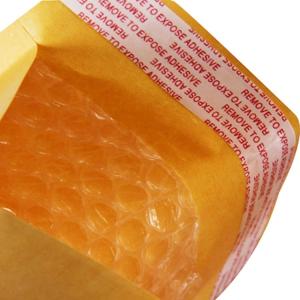 China 16*10.5 inch Seal Adhesive Moisture Proof Kraft Bubble Mailer wholesale
