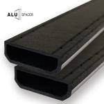 Alger plastic spacer warm edge spacer for insulating glass