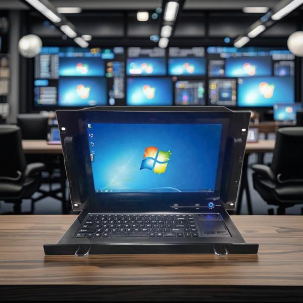 IP PA Server Network IP Broadcast System with 15 Inch LCD Display For Computers