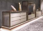 Metal Coated Fabric Minimalism Style Door, Metal Coated Glass Door