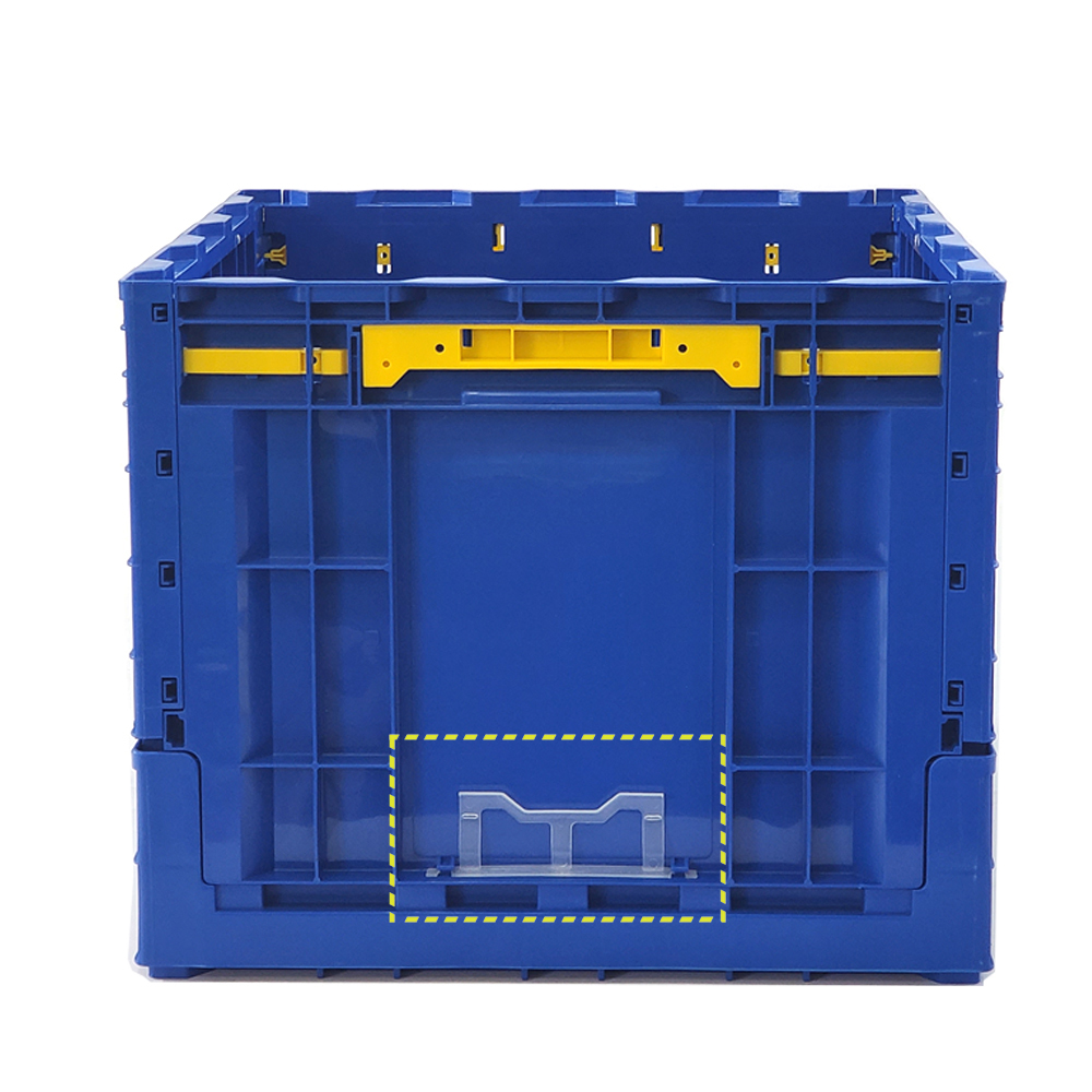 Vegetable Plastic Collapsible Storage Bins Warehouse Storage Logistic Transport
