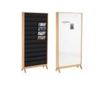 Sturdy magazine display shelf holder / free standing magazine rack Multi