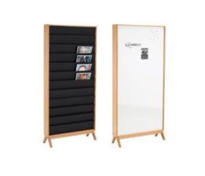 China Sturdy magazine display shelf holder / free standing magazine rack Multi functional wholesale