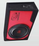 Sealed Enclosure Competition Subwoofers Carpet Finished Surface 4 Layers