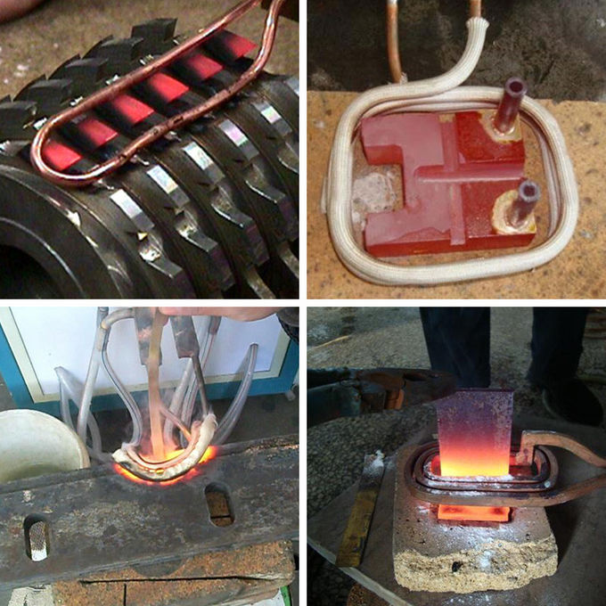 Automatic Portable Induction Brazing Equipment 16kw Adopt IGBT Device