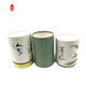 Varnishing Paper Tube Cosmetic Packaging Roll Edged Rigid Paper Packaging Tube