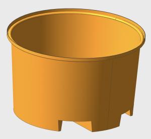 China Eight Hundred Liters Rotational Molding Molds 2.5 To 3mm wholesale