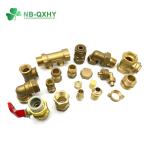 OEM Female / Male Thread Brass Fitting Water Pipe Coupling 20mm