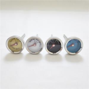 China 1 Inch Large Dial Bimetallic Food Thermometer Bimetallic Temperature Gauge wholesale