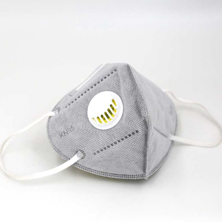 Ffp2 Surgical Mouth Mask Exhalation Valve Dust Mask With Active Carbon