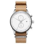 Custom logo brushed stainless steel case singapore movement quartz brand watches
