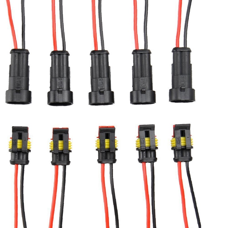 Highly 3 Pin Automotive Cable Assembly for Mid East Market by UL Certified Molex TE AMP