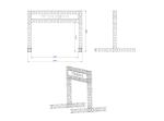 Outdoor Event Performance Aluminum Truss Tower Goal Post Truss System