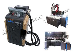 China 220V Air Cooling 100W Raycus Laser Rust Remover Machine wholesale