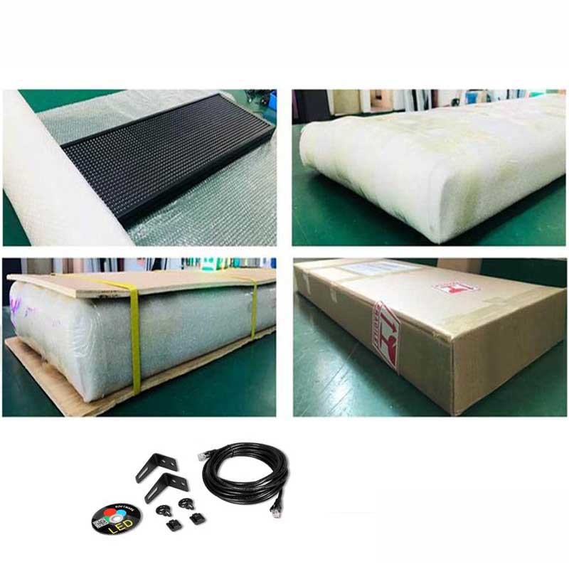 P10 P5 RGB Full Color LED Window Display Signs For Shop Windows Advertising