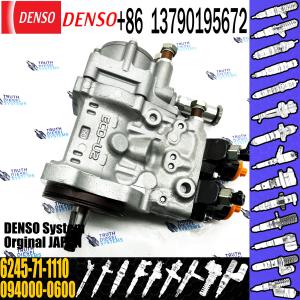 China Chinese high quality same original common rail pump 094000-0601 6245-71-1112 6245-71-1110 for komatsu higher pressure fu wholesale