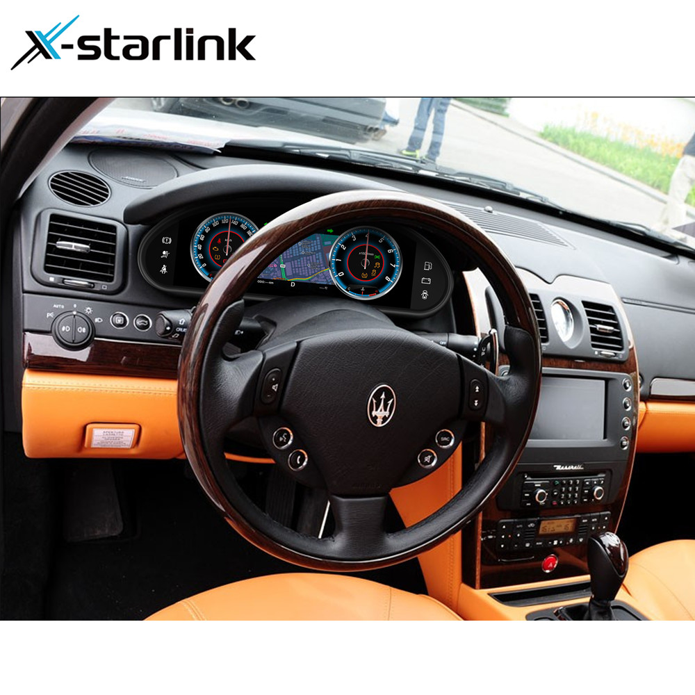 Maserati 12.3-inch Car Speedometer GT/GranTurismo 2007-2017 Digital Car Gauges Carplay Speedometer