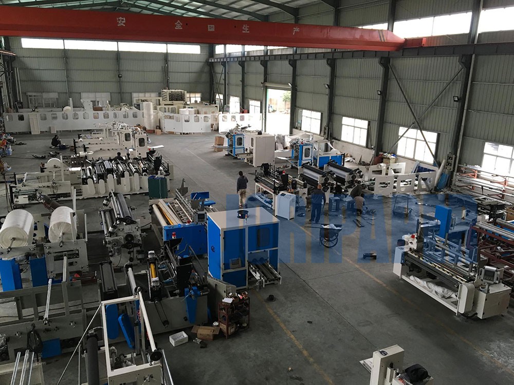 80bags/min Nylon and Plastic Film Facial Tissue Paper Napkin Wrapping and Packing Machine