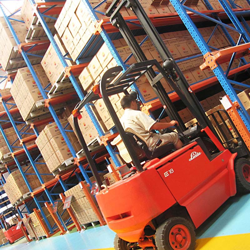 Customized Warehouse Storage Drive In Rack Pallet Racking 2-7 Levels