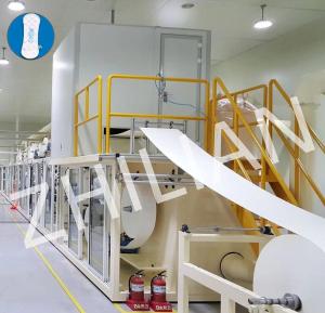 China Women Daily Use Pantyliner Machine Direction Panty Shield Machine wholesale