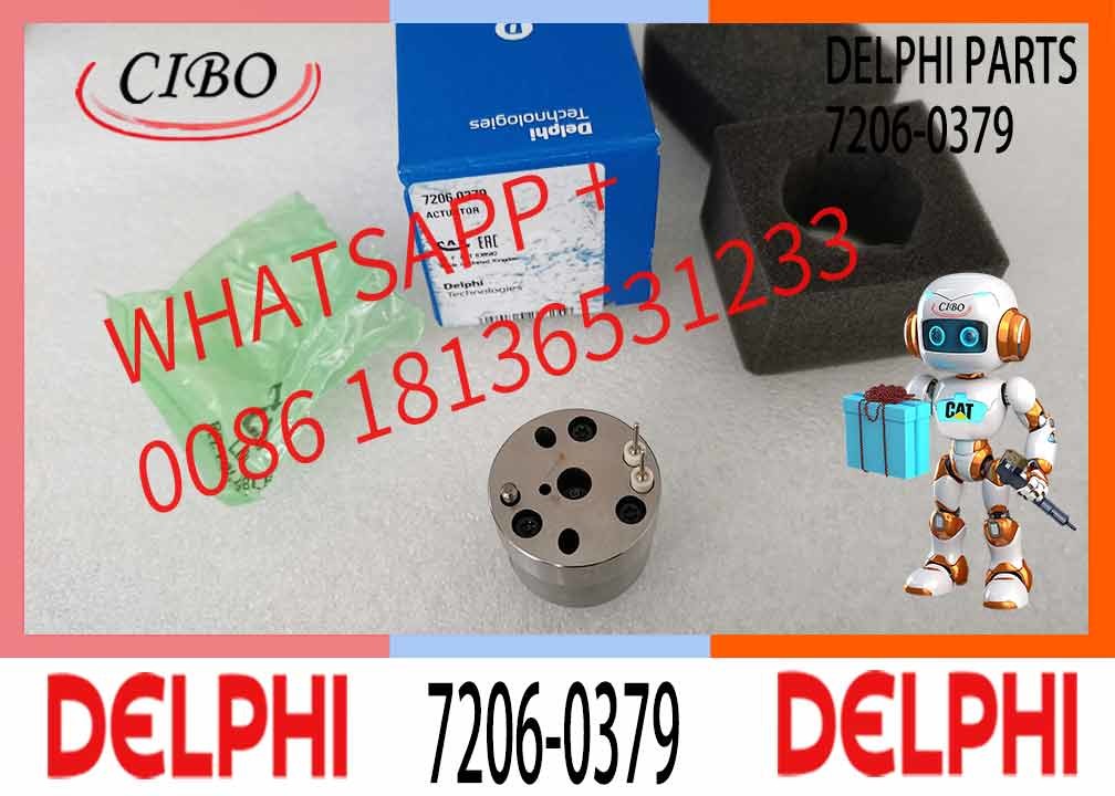 Actuator Valve Part No. 7206-0379 For VOL-VO Ec360/Ec460LC Excavator Injector Assembly 20440388 BEBE4C01101