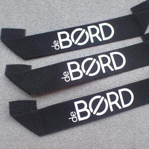 China Miter Fold 3D Rubber Silicone Screen Printing Clothing Labels wholesale