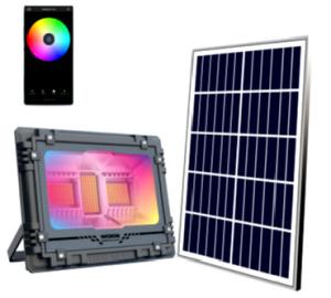 China IP66 Waterproof RGB Solar Street Flood Light wholesale