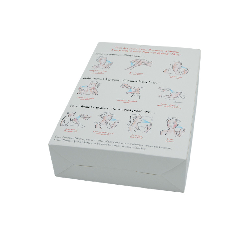 Offset Artpaper Luxury Makeup Box Packaging Skincare Cleanser Toner With Crash Lock