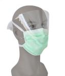 Physical Inactivation Non Woven Disposable Medical Mask PP Material 65gsm