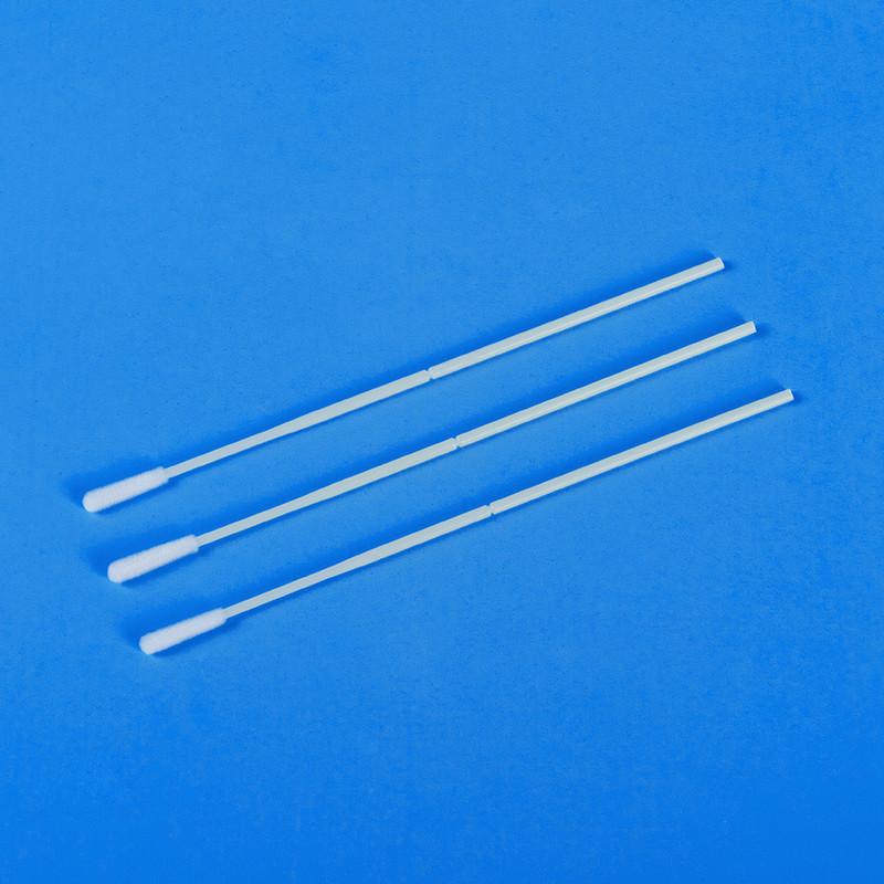 Disposable Specimen Collection Sterile Flocked Swab Independent Packaging