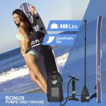 10 Feet 6 Inches 440lbs Inflatable Surf SUP Board