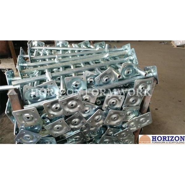 Niveladores,Andamios piezas,Screw jack base, Scaffold jack base, U-head, Scaffolding parts